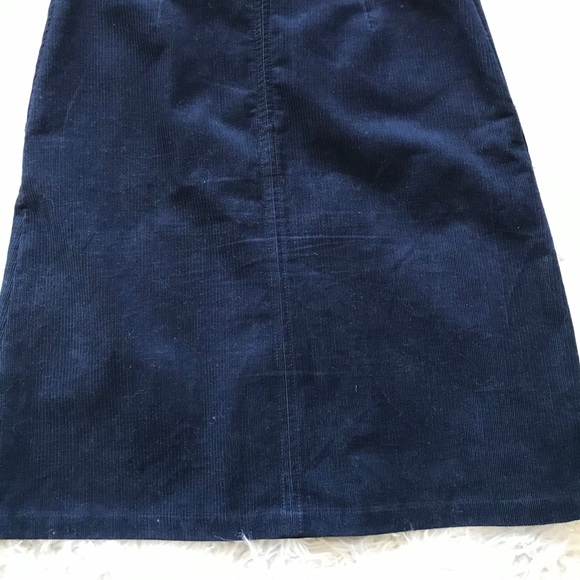 A.P.C. Coco Cotton-blend Corduroy Skirt In Blue 38 - Picture 9 of 10
